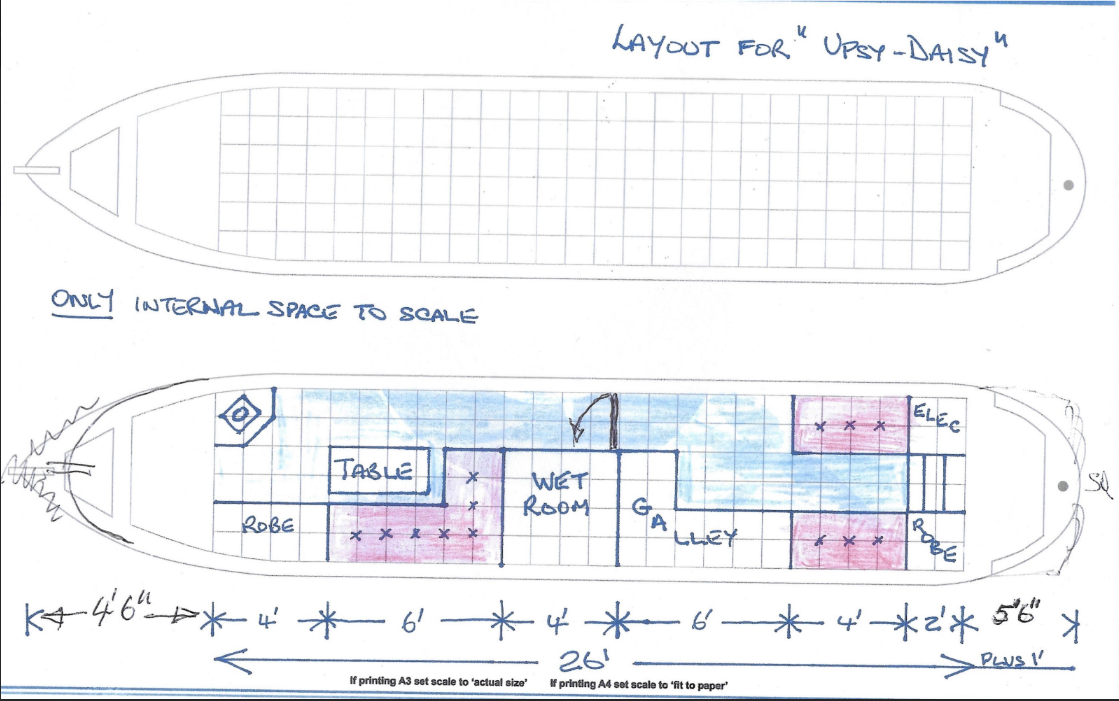 Upsy Daisy interior layout diagram