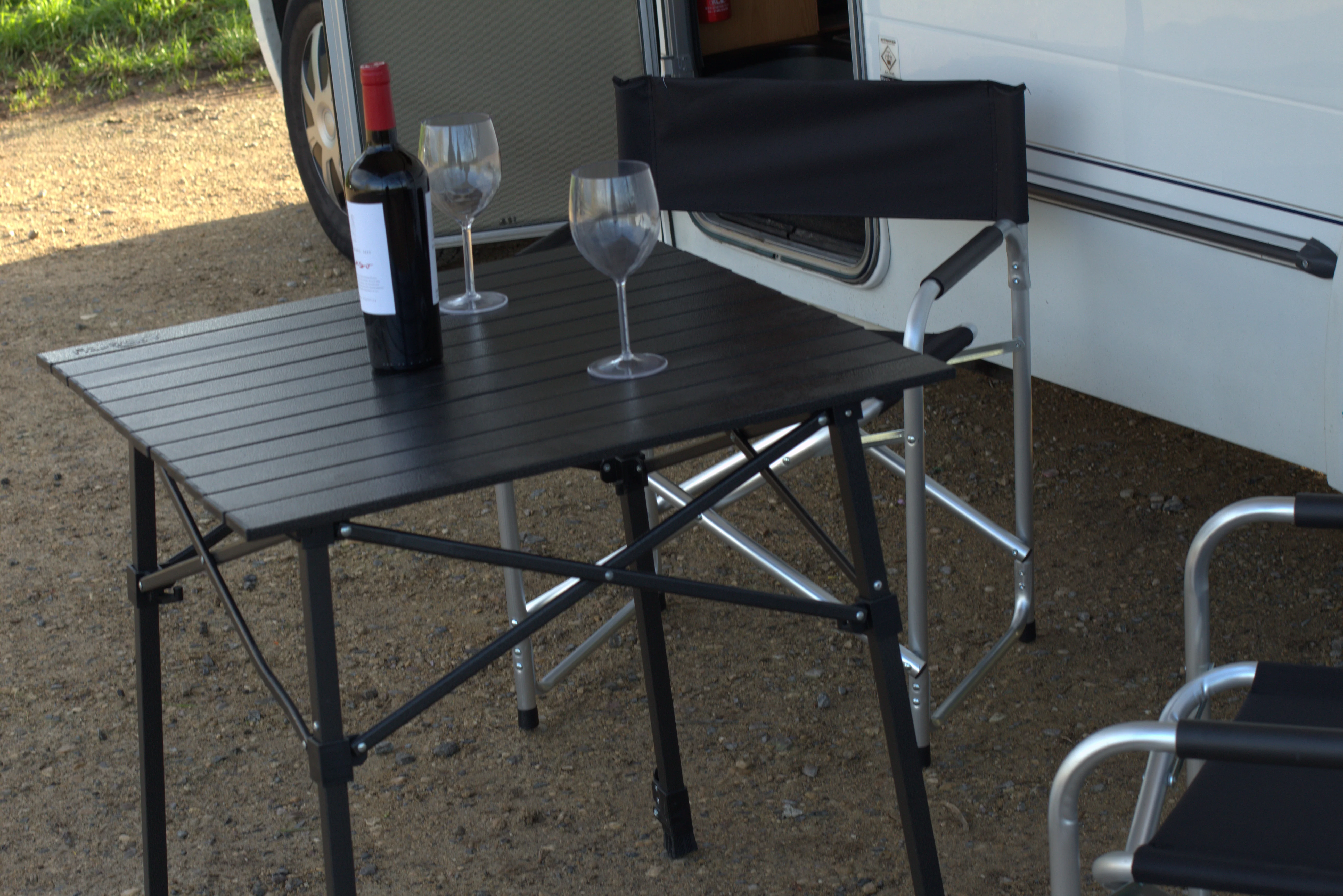 Complete outdoor dining set — table and chairs bundle